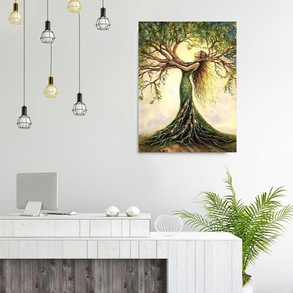 Room Decor 1pc Tree Of Life Canvas Art Print