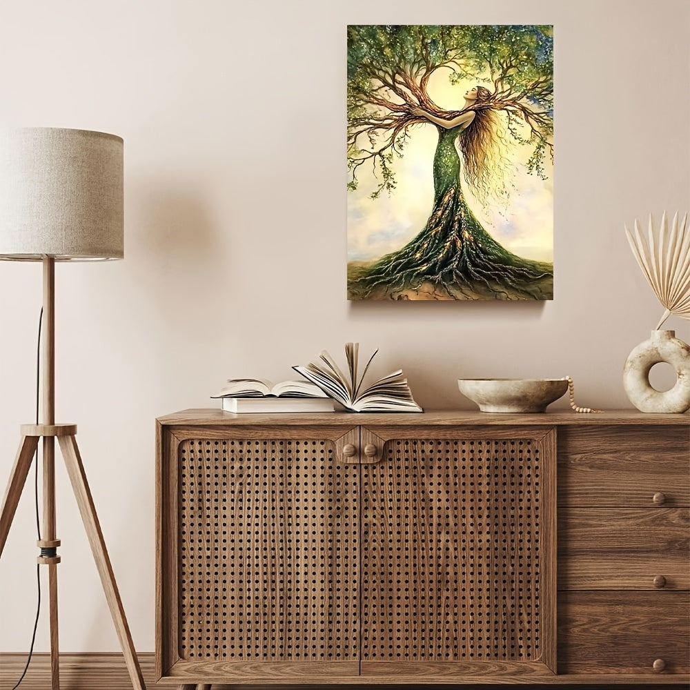 Room Decor 1pc Tree Of Life Canvas Art Print