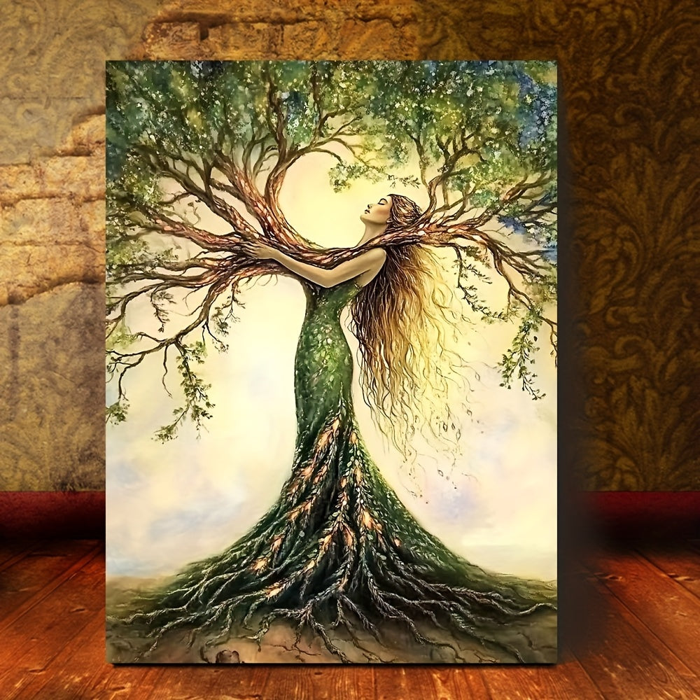 Room Decor 1pc Tree Of Life Canvas Art Print