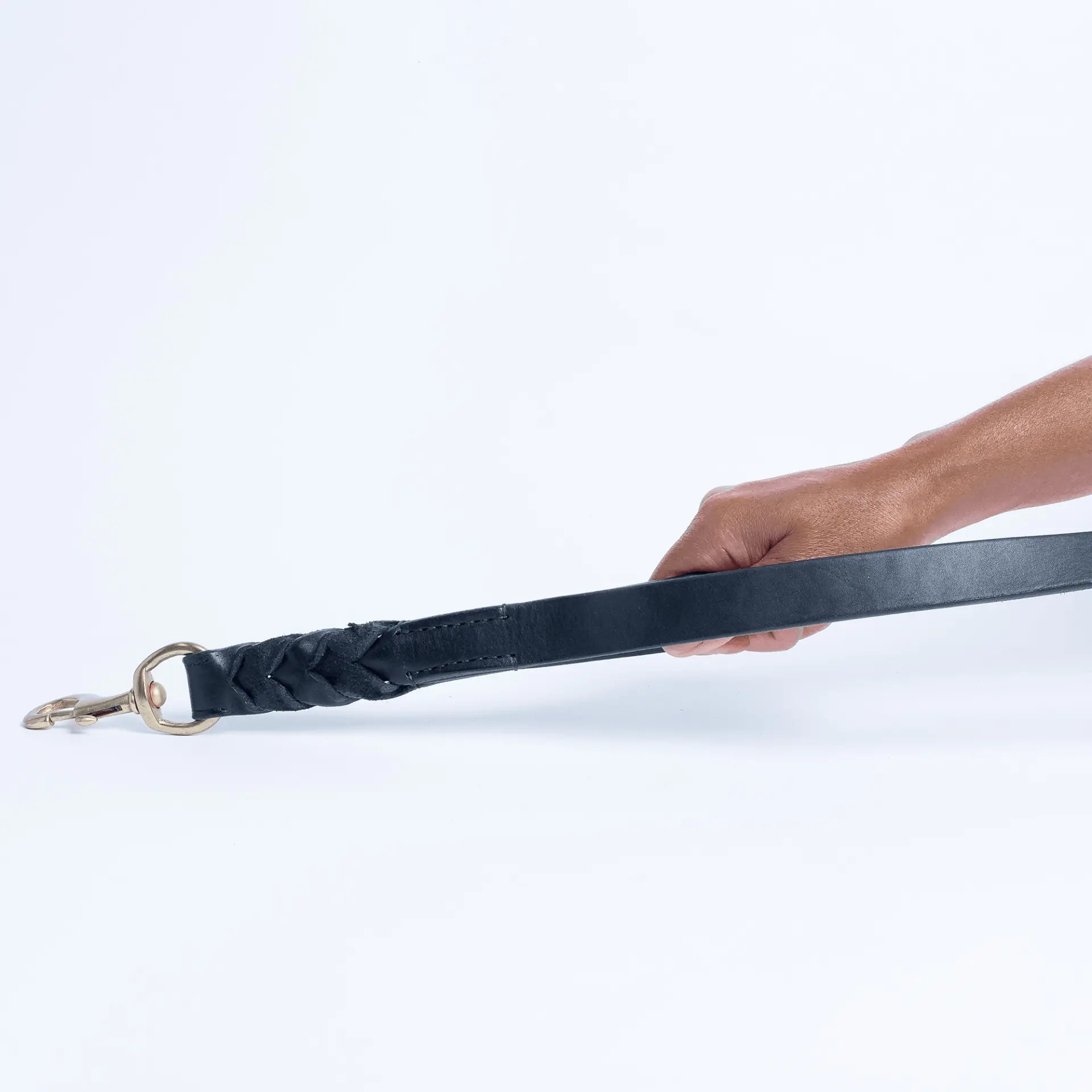 Braided Double-Handle Dog Leash