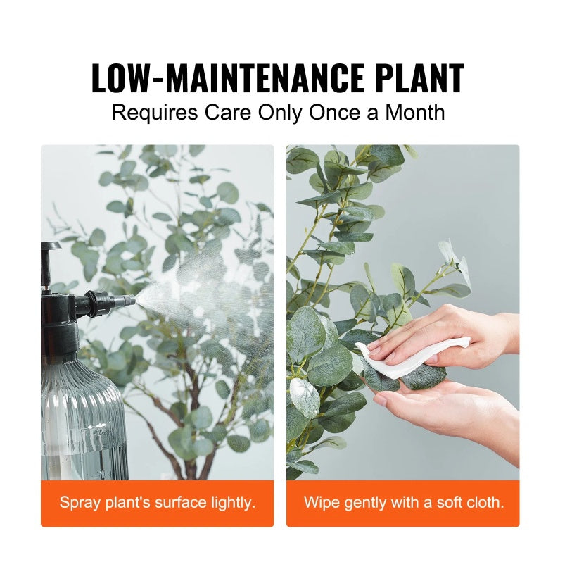 Artificial Eucalyptus Tree, 6 FT Tall Faux Plant