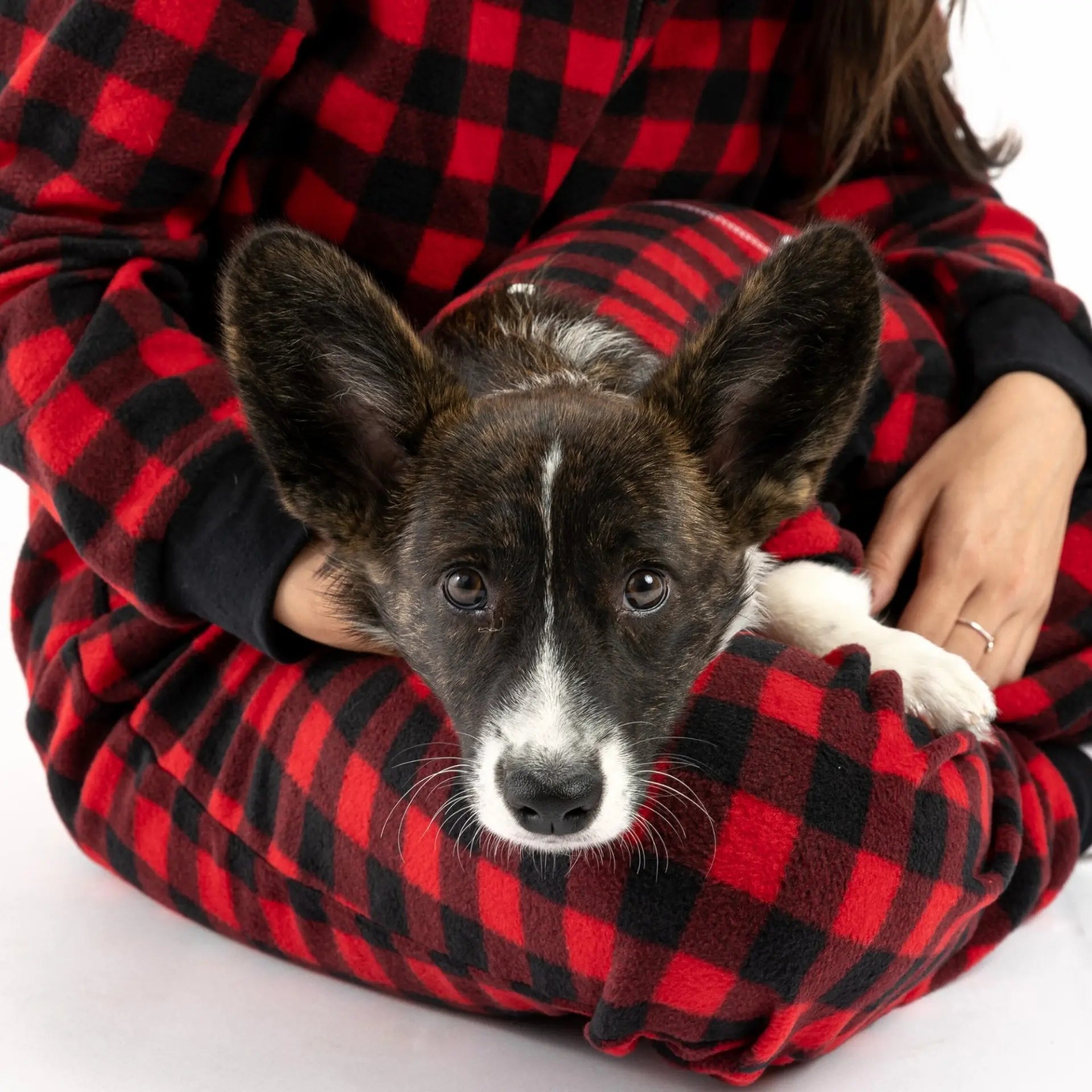 Red Plaid Dog Pajamas
