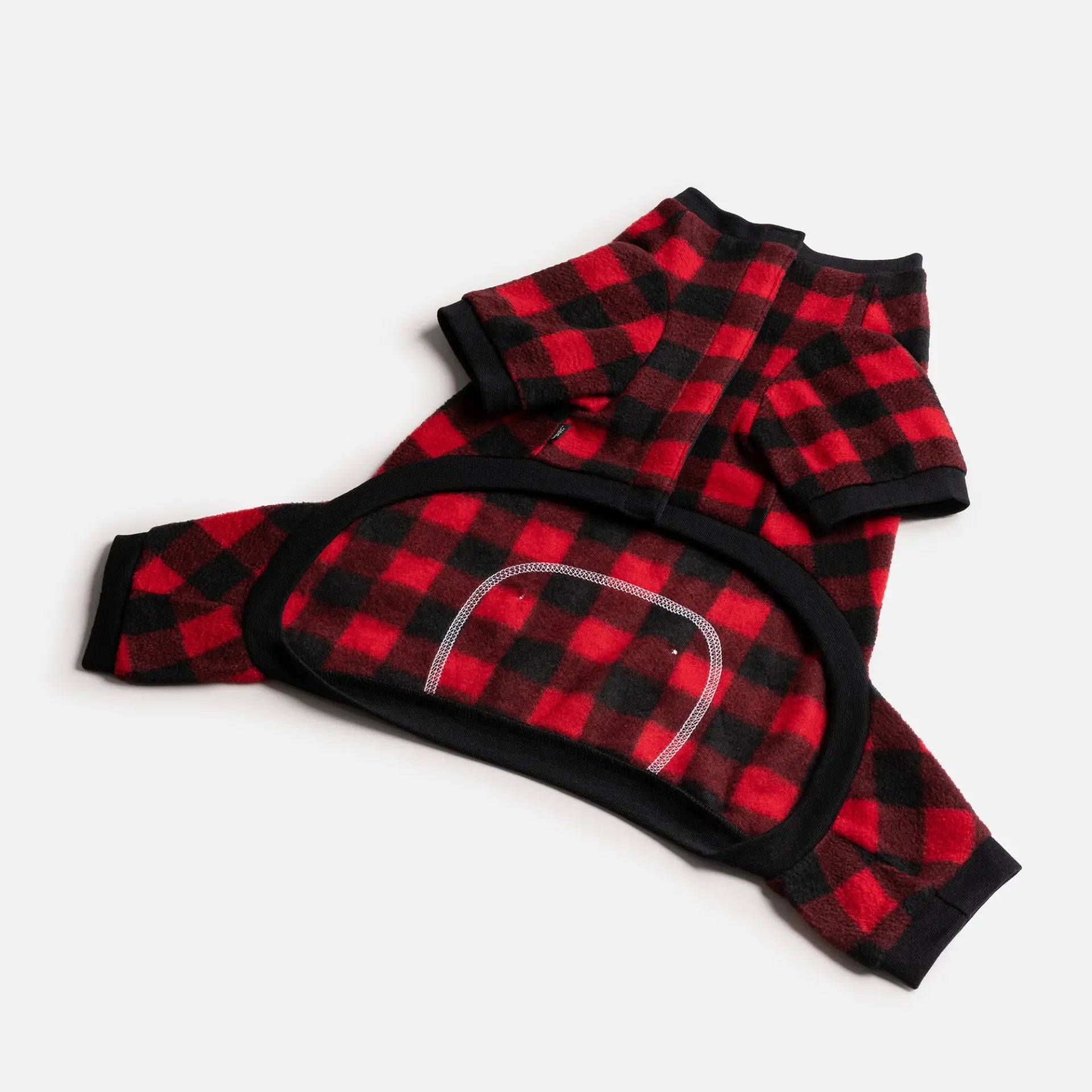 Red Plaid Dog Pajamas