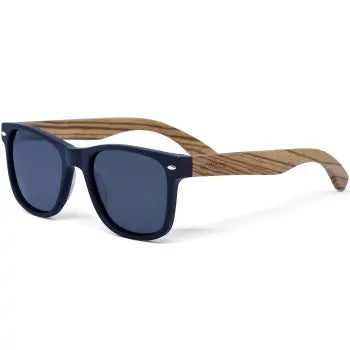 Zebra Wood Classic Style Sunglasses