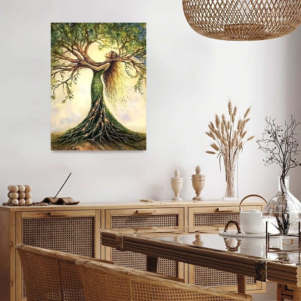 Room Decor 1pc Tree Of Life Canvas Art Print