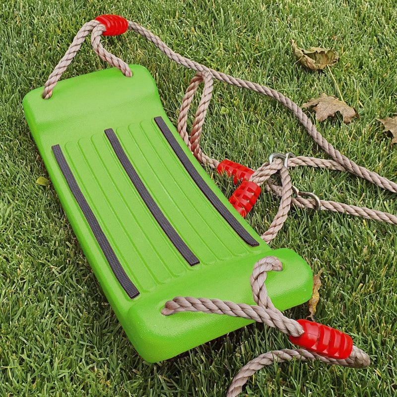 Swing Seat Green For Kids And Adults With Length Control