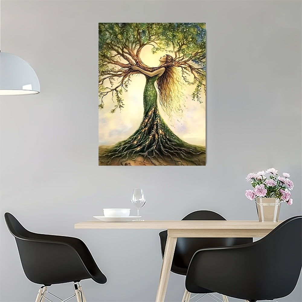 Room Decor 1pc Tree Of Life Canvas Art Print