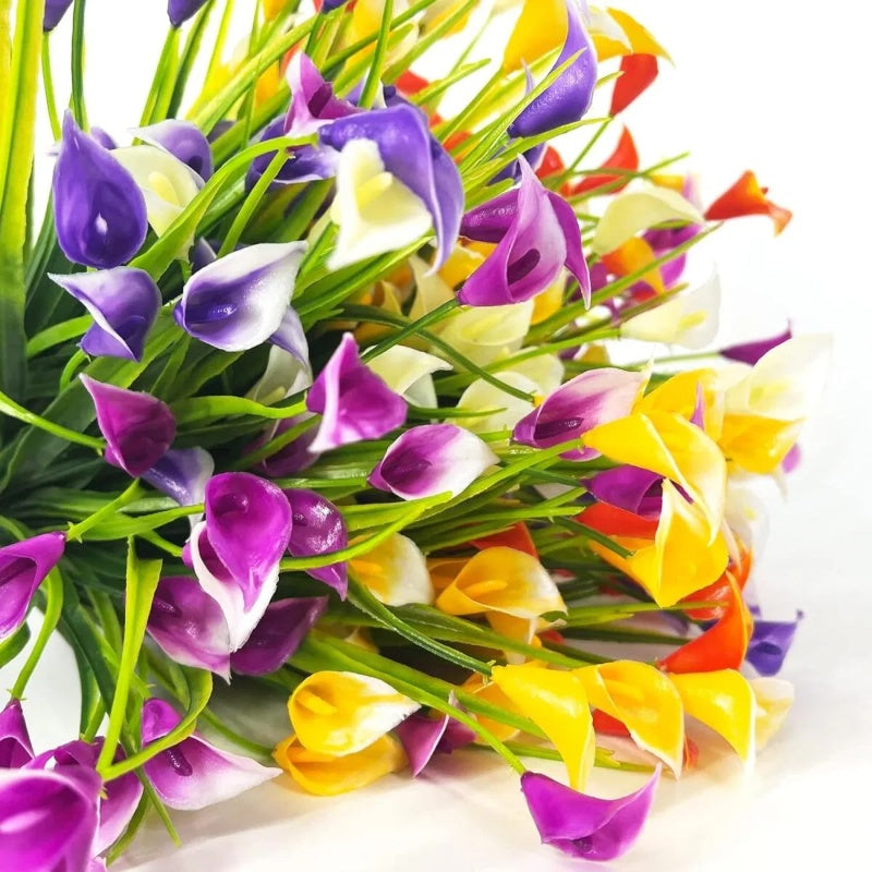 5 Bundles Artificial Calla Lilly Realistic