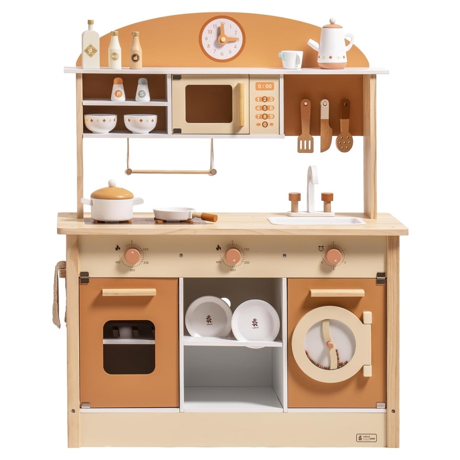Robud New Large Kids Toddlers Kitchen Playset