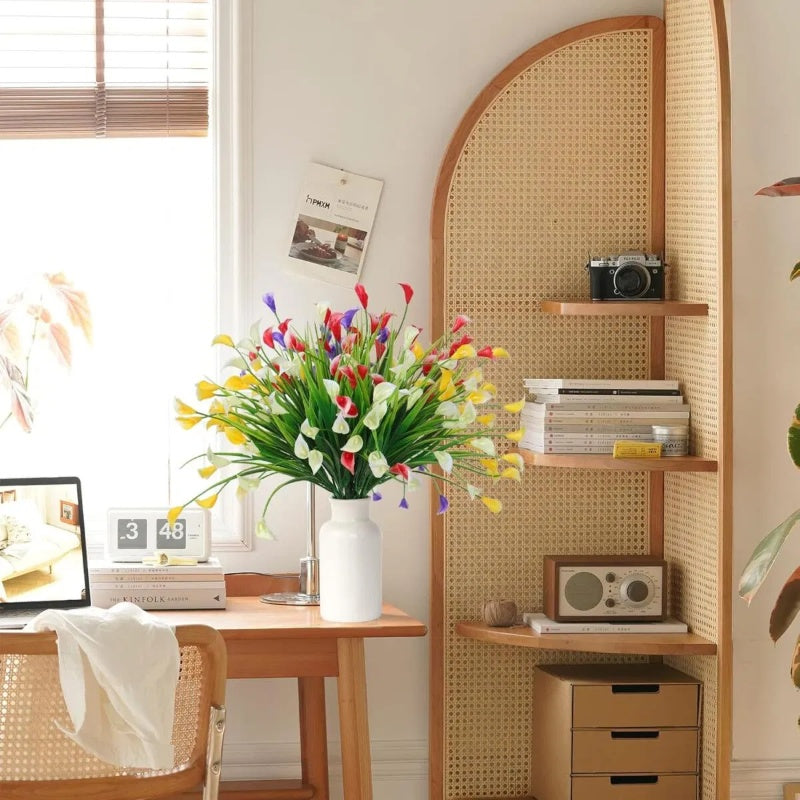 5 Bundles Artificial Calla Lilly Realistic