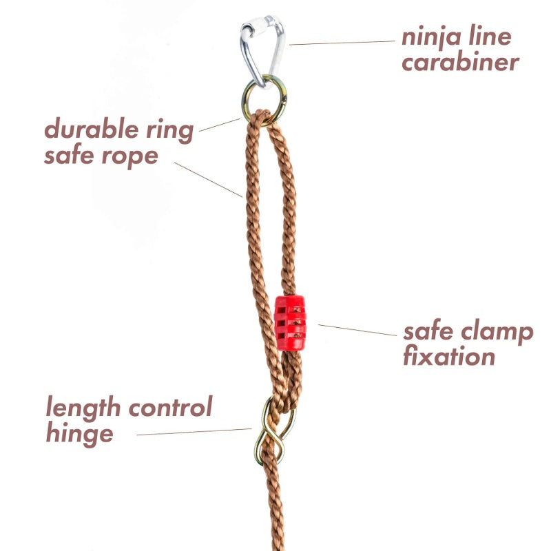 Swing Seat Green For Kids And Adults With Length Control