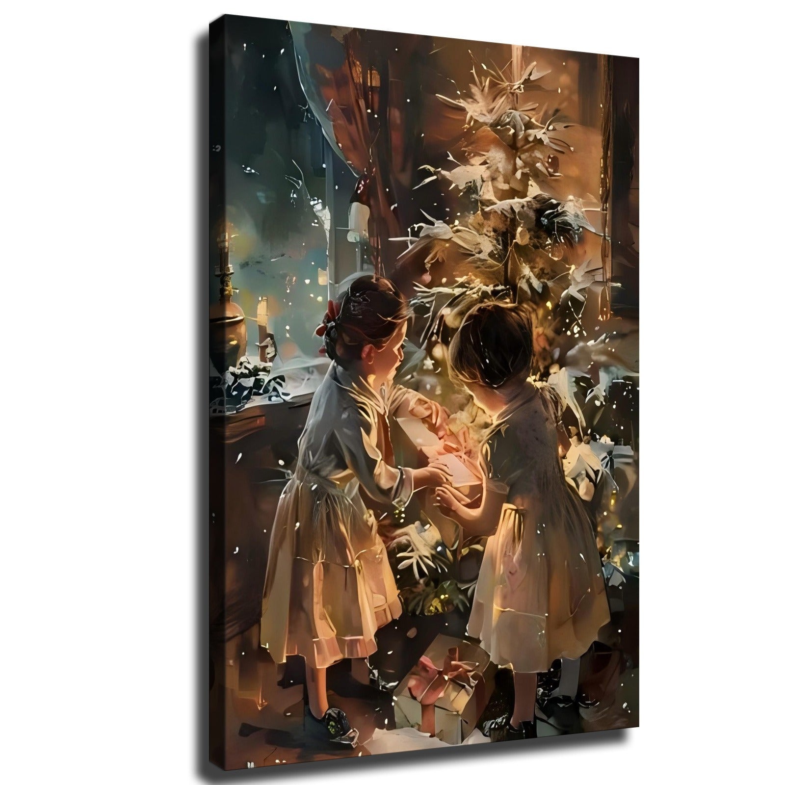 Wrapped Canvas Painting Wall Decor Living Room