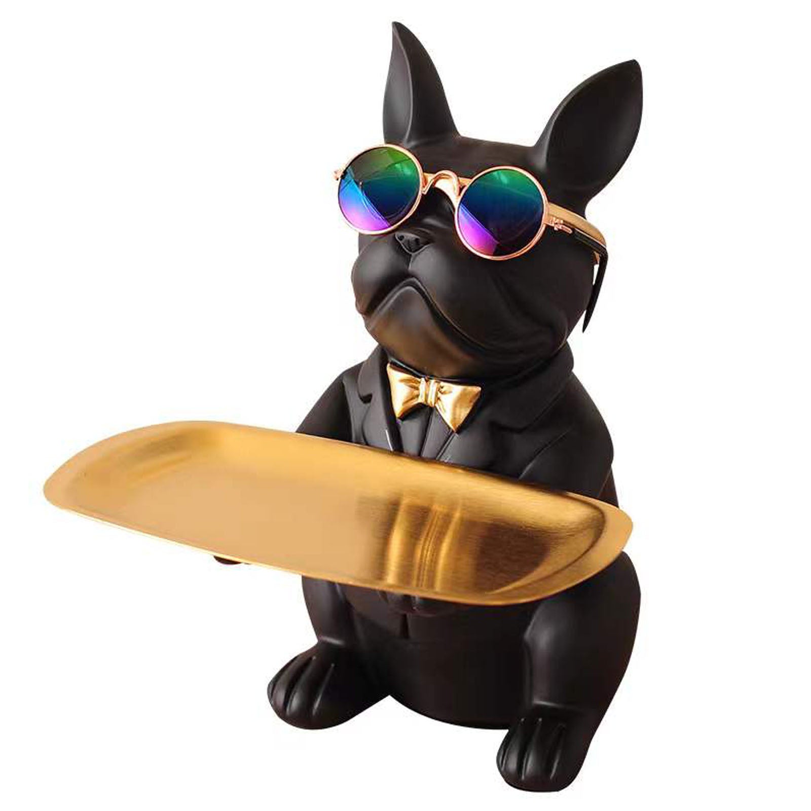 French Bulldog Statue Home Decoration