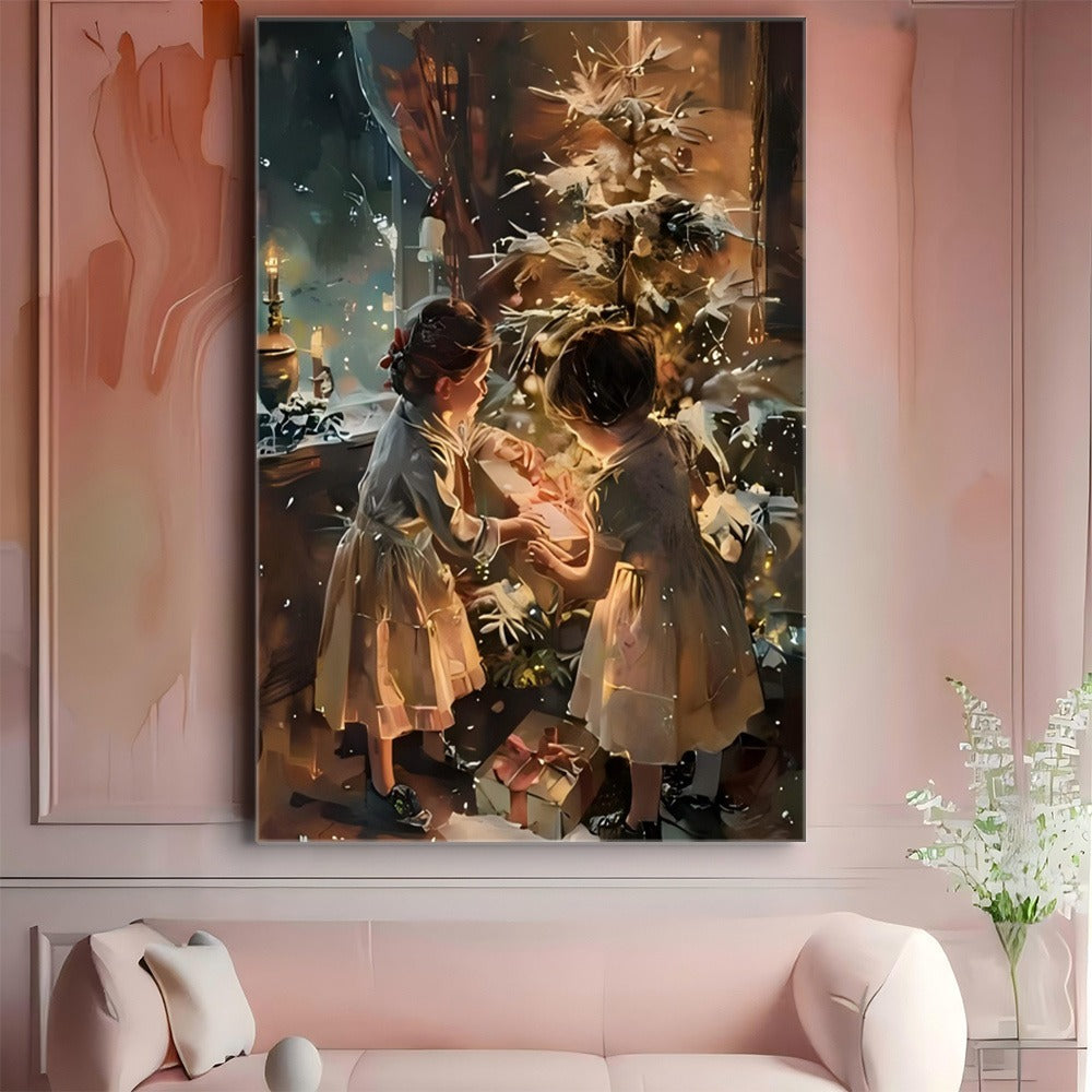 Wrapped Canvas Painting Wall Decor Living Room